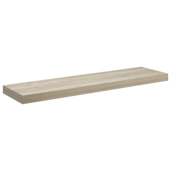 vidaXL Schweberegal Eichen-Optik 90x23,5x3,8 cm MDF