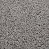 vidaXL Teppich Shaggy Hochflor Grau 80x150 cm