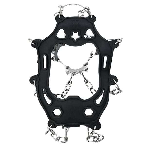 vidaXL Eiskrallen f&uuml;r Schuhe Schwarz L