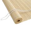 vidaXL Rollo Natur 60 x 220 cm Bambus