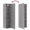 vidaXL TV-Wandschrank Grau Sonoma 30,5x30x110 cm