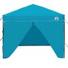 vidaXL Pop-up Pavillon Zelt Blau 250 x 250 cm Stoff