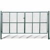 vidaXL Maschen-Gartentor 400x175 cm