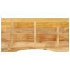 vidaXL Schreibtischplatte mit Aussparung 110x50x2,5cm Massivholz Mango
