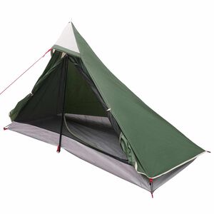 vidaXL Trekkingzelt 222 x 85 x 125 cm Gr&uuml;n