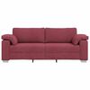 vidaXL Sofa Weinrot Gesamtabmessungen: 219 x 80 x 80 cm (B x T x H)