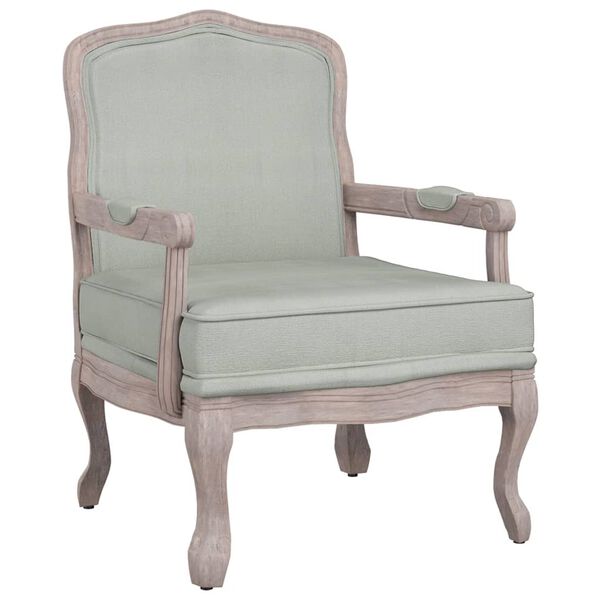 vidaXL Sessel Hellgrau 64x64x90 cm Samt