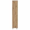 vidaXL Highboard 2 pcs Artisan-Eiche Holzwerkstoff