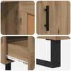 vidaXL Highboard Artisan-Eiche 69,5 x 31 x 115 cm Holzwerkstoff