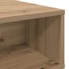 vidaXL Couchtisch Artisan-Eiche 80 x 46 x 35 cm Holzwerkstoff