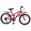 vidaXL Kinderfahrrad 24 Zoll 6-Speed f&uuml;r 8-12 Jahre alt Rot