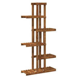 vidaXL Pflanzenst&auml;nder Natur 68 x 23,5 x 140 cm Massivholz Akazie