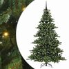 vidaXL K&uuml;nstlicher klappbarer Weihnachtsbaum Gr&uuml;n 180 cm PVC und Stahl