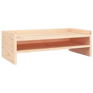 vidaXL Monitorst&auml;nder 50x24x16 cm Massivholz Kiefer