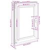 vidaXL Kellerfenster RISOR 60x90 cm Dreh Kipp DIN Links Wei&szlig;