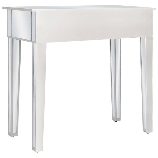 vidaXL Verspiegelter Schminktisch mit Hocker MDF und Glas