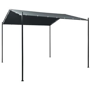 vidaXL Pavilion Partyzelt &Uuml;berdachung 3x3 m Stahl Anthrazit