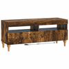 vidaXL LED-TV-Schrank ALKMAAR 100 x 35 x 43 cm Raucheiche