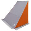 vidaXL Heckklappenzelt Grau und Orange 140/190 x 150 x 185 cm Taft