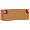 vidaXL Wandschrank Wachsbraun 80 x 30 x 30 cm Massives Kiefernholz