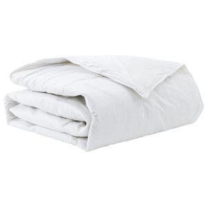 vidaXL Winterbettdecke Wei&szlig; 135 x 200 cm Feder