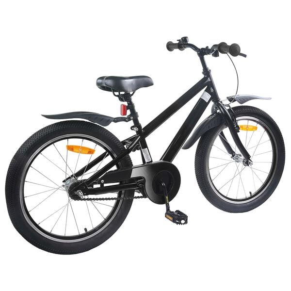 vidaXL Kinderfahrrad 20 Zoll f&uuml;r 6-11 Jahre alt Schwarz