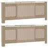 vidaXL Heizk&ouml;rperabdeckung 2 Stk. Sonoma-Eiche 205 x 20,5 x 81,5 cm