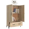 vidaXL Highboard Sonoma-Eiche 70x31x115 cm Holzwerkstoff