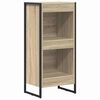 vidaXL B&uuml;cherregal Sonoma 80 x 30 x 155 cm Holzwerkstoff