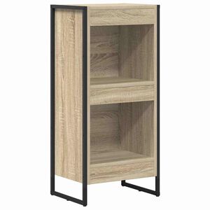 vidaXL B&uuml;cherregal Sonoma 80 x 30 x 155 cm Holzwerkstoff