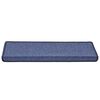 vidaXL Stufenmatten 30 Stk. 65x21x4 cm Blau Rechteckiger Rand
