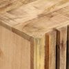 vidaXL TV-Schrank 100x34x46 cm Raues Massives Mangoholz