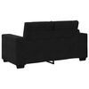 vidaXL Sofa Set 3 pcs Schwarz 221 x 80 x 80 cm Samt