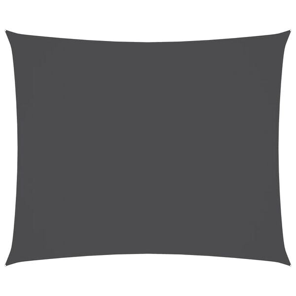 vidaXL Sonnensegel Oxford-Gewebe Rechteckig 2,5x3,5 m Anthrazit