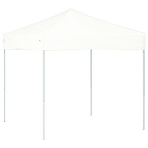 vidaXL Partyzelt Faltbar Wei&szlig; 2x2 m