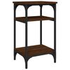vidaXL Beistelltisch Braun Eichen-Optik 35x30x60 cm Holzwerkstoff