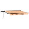 vidaXL Manueller Markisenrahmen mit LEDs 3 x 2,5 m