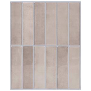 vidaXL Rechteckige Fliese 10 stk. Beige Kaffee 29 x 23 x 0,08 cm