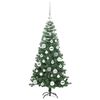 vidaXL Weihnachtsbaum mit 150 LEDs mit St&auml;nder Gr&uuml;n 120 cm PVC