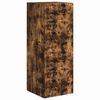 vidaXL TV-Wandschrank 30 x 31 x 80 cm R&auml;uchereiche Holzwerkstoff