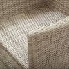 vidaXL 3-tlg. Garten-Essgruppe Beige