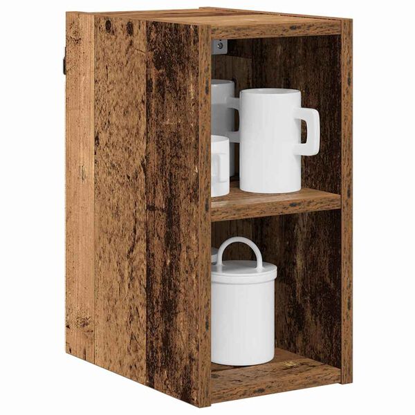 vidaXL H&auml;ngeschrank Altholz 20 x 29,5 x 40 cm Holzwerkstoff