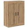 vidaXL Highboard mit Schubladen 2 pcs Artisan-Eiche Holzwerkstoff