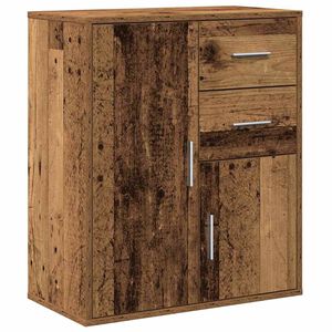 vidaXL Sideboard mit Schubladen Altholz 60 x 31 x 70 cm Holzwerkstoff