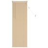 vidaXL Venetianer Jalousie Hellbraun mit Muster 150 x 50 cm PVC