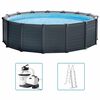 Intex Aufstellpool-Set Graphite Gray Panel 478x124 cm