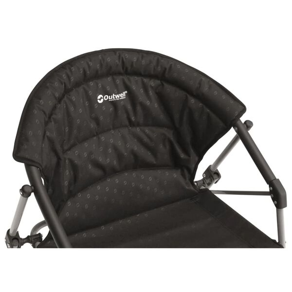 Outwell Klappbarer Campingstuhl Campana Schwarz