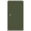 vidaXL Briefkasten Olivgrün 30 x 23 x 55 cm Stahl