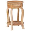 vidaXL Beistelltisch 37x37x61 cm Massivholz Mango