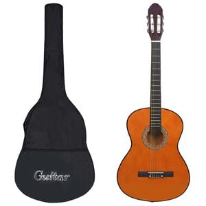 vidaXL Klassikgitarre f&uuml;r Anf&auml;nger mit Tasche 4/4 39"